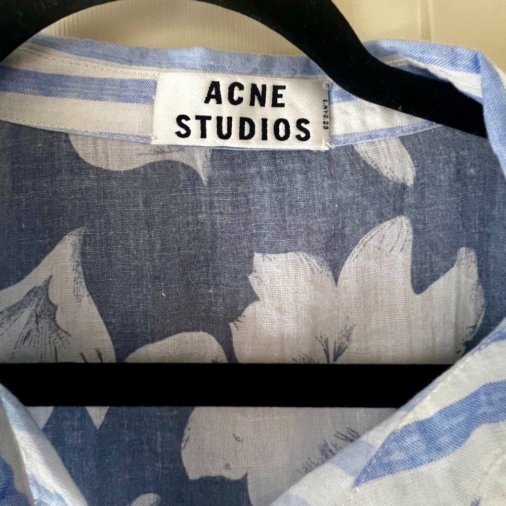 Acne Studios Mixed Print Button Down - image 6